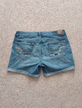 Y2K American Eagle Denim Shorts Size 10